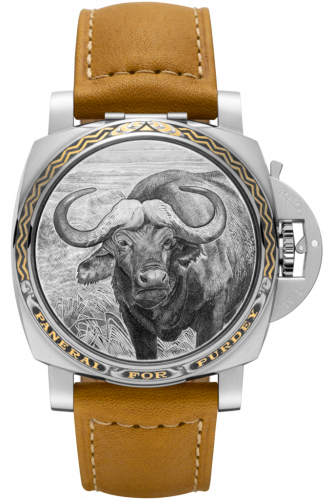 Panerai Luminor 1950 3 Days Automatic Acciaio Sealand for Purdey Buffalo
