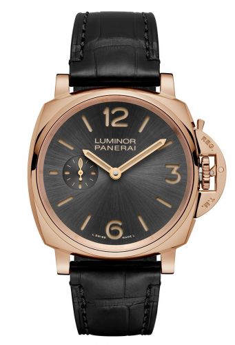 Panerai Luminor Due 42 3 Days Red Gold Grey