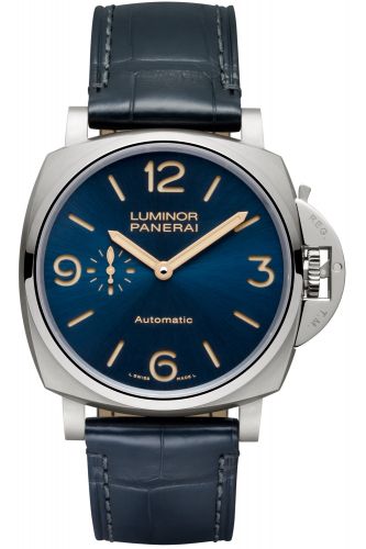 Panerai Luminor Due 45 3 Days Automatic Titanio Blue