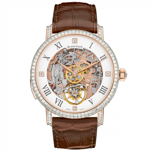 Blancpain Le Brassus Carrousel Repetition Minutes Red Gold Diamond