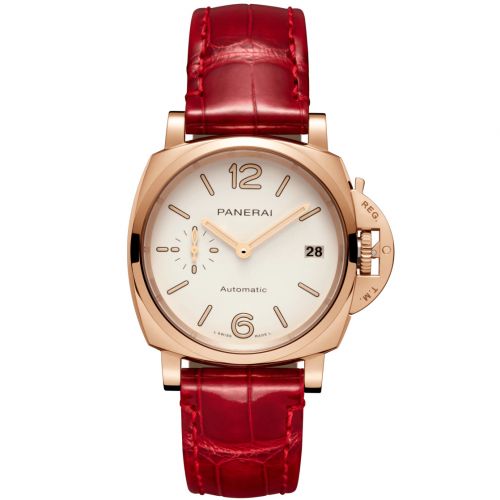 Panerai Luminor Piccolo Due 38 Automatic Goldtech White