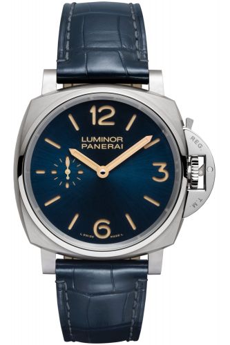 Panerai Luminor Due 42 3 Days Titanium Blue