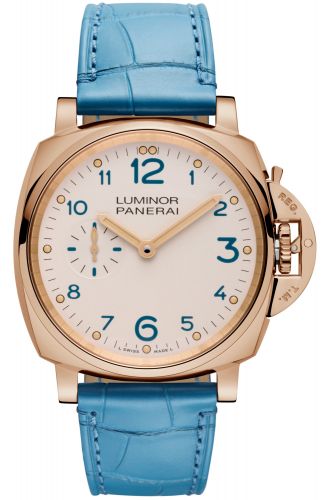 Panerai Luminor Due 42 3 Days Red Gold White