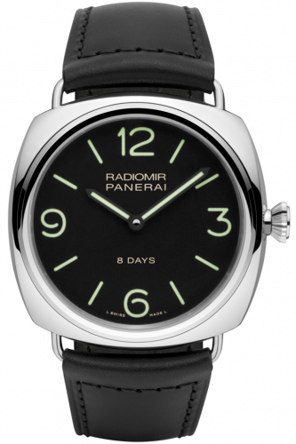 Panerai Radiomir Black Seal 8 Days Stainless Steel Black