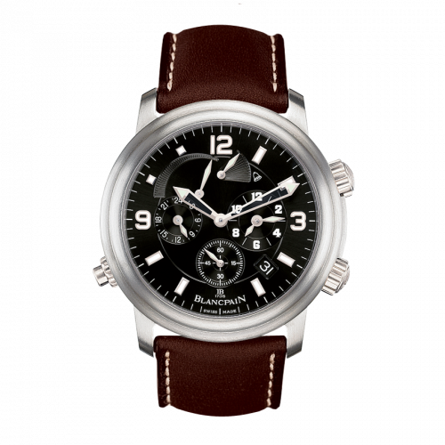 Blancpain Léman Réveil GMT Titanium Black Barennia