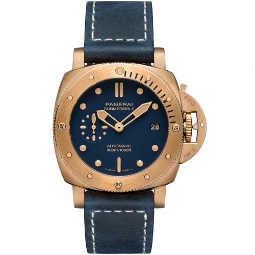 Panerai Luminor Submersible 42 3 Days Automatic Bronzo Blu Abisso