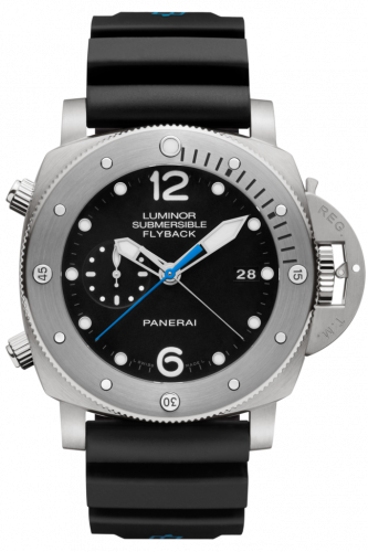 Panerai Luminor Submersible 47 3 Days Chrono Flyback Automatic Titanium Black