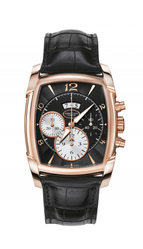 Parmigiani Fleurier Kalpagraphe Rose Gold Black Alligator