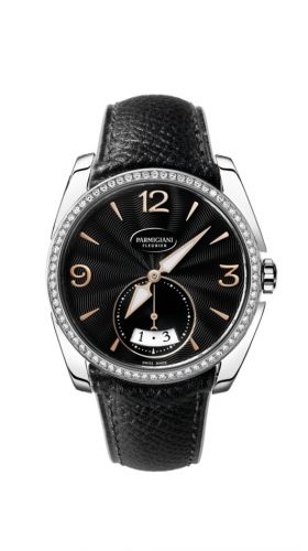 Parmigiani Fleurier Tonda Metropolitaine Stainless Steel Black Diamond