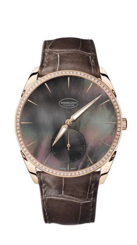 Parmigiani Fleurier Tonda 1950 Sertie Rose Gold Black MOP Alligator