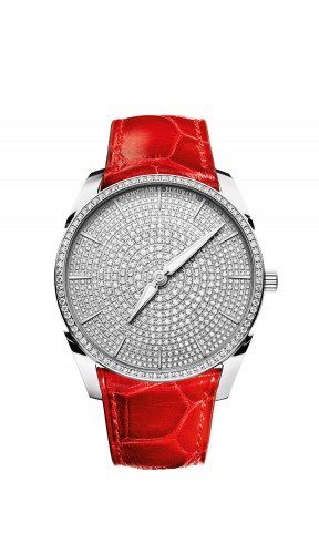 Parmigiani Fleurier Tonda 1950 Sertie White Gold Full Set Alligator