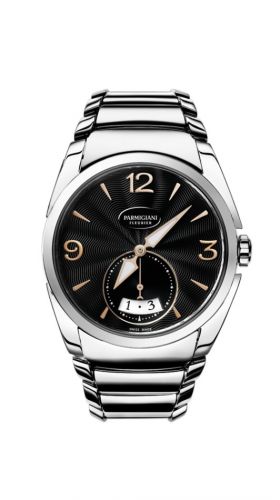 Parmigiani Fleurier Tonda Metropolitaine Stainless Steel Black Bracelet