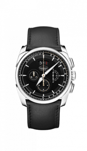 Parmigiani Fleurier Tonda Metrographe Stainless Steel Black Strap