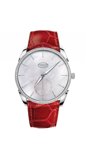Parmigiani Fleurier Tonda 1950 Sertie White Gold White MOP Alligator