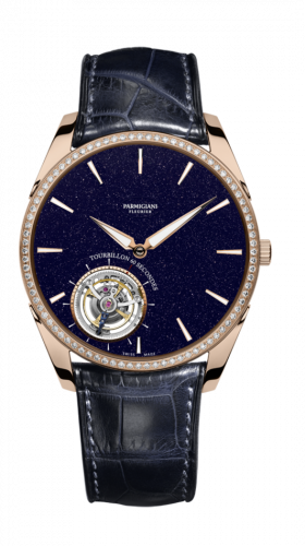 Parmigiani Fleurier Tonda 1950 Tourbillon Diamond Blue Aventurine