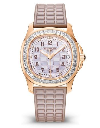 Patek Philippe Aquanaut Luce Haute Joaillerie Rose Gold Mother of Pearl