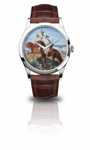 Patek Philippe Calatrava 5077 Falcon Hunting