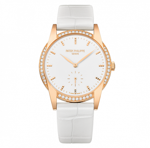 Patek Philippe Calatrava 7122 Rose Gold White