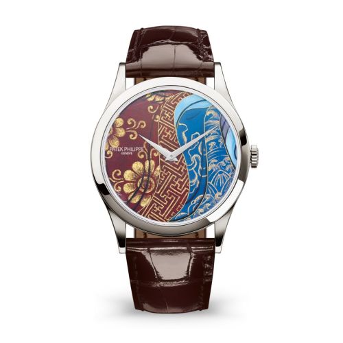 Patek Philippe Calatrava 5077P Bhutan Textiles