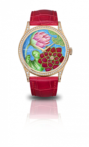 Patek Philippe Calatrava 5077 Water Lilies and Lotus