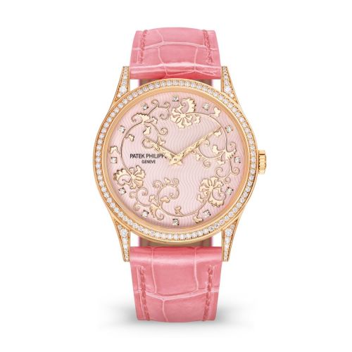 Patek Philippe Calatrava 5077R Pictures in Relief Floral Scrolls