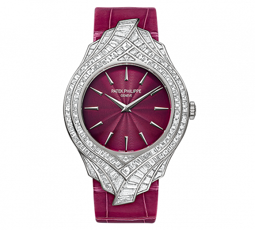 Patek Philippe Calatrava 4895 White Gold Bordeaux