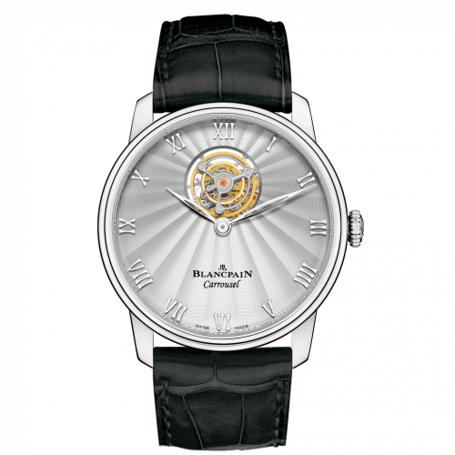 Blancpain Villeret Carrousel Volant Une Minute Platinum