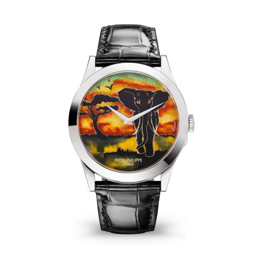 Patek Philippe Calatrava 5089 White Gold African Elephant