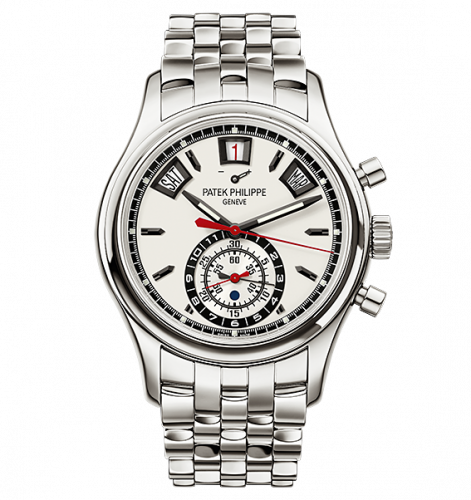 Patek Philippe Annual Calendar Chronograph 5960 Stainless Steel Silver