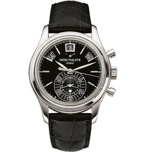 Patek Philippe Annual Calendar Chronograph 5960 Platinum Black