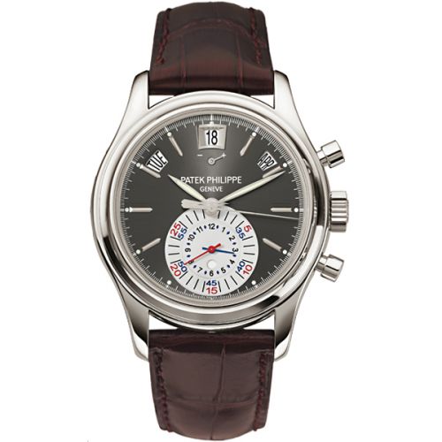 Patek Philippe Annual Calendar Chronograph 5960 Platinum Grey