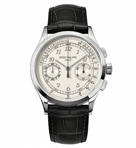 Patek Philippe Chronograph 5170 White Gold SIlver Pulsation