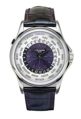 Patek Philippe World Time 5130 Platinum Hamilton & Inches