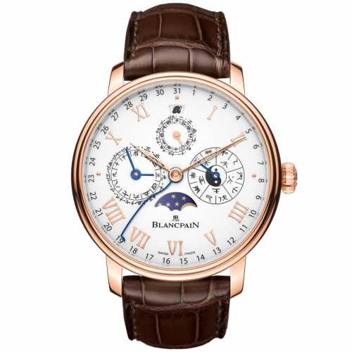 Blancpain Villeret Calendrier Chinois Traditionnel Red Gold White