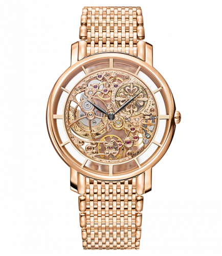 Patek Philippe Calatrava 51801 Rose Gold Skeleton
