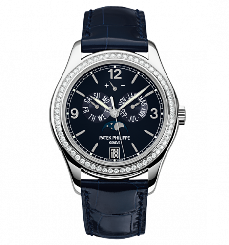 Patek Philippe Annual Calendar 5147 White Gold Navy Blue