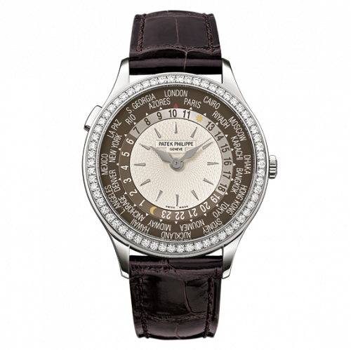 Patek Philippe World Time 7130 White Gold Brown