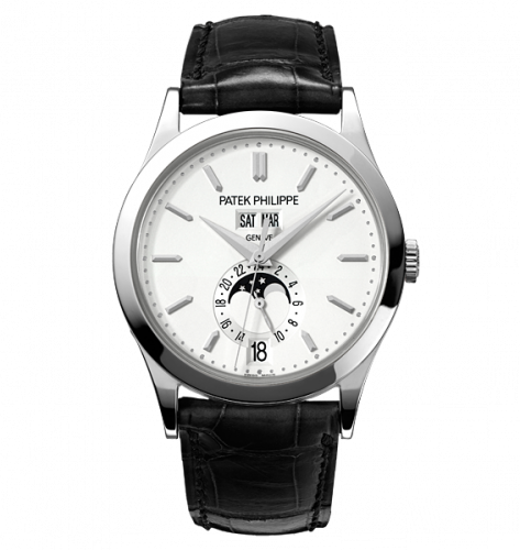 Patek Philippe Annual Calendar 5396 White Gold Silver