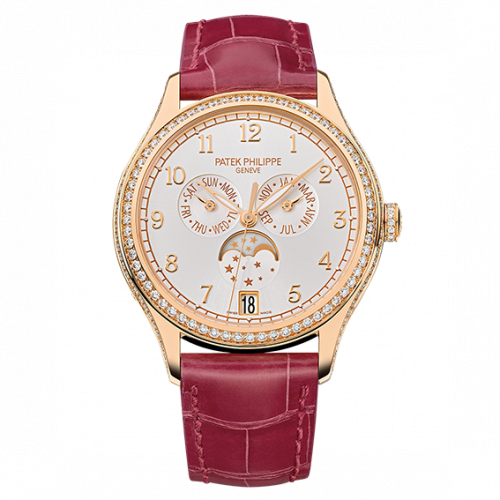 Patek Philippe Annual Calendar 4947 Rose Gold Silver