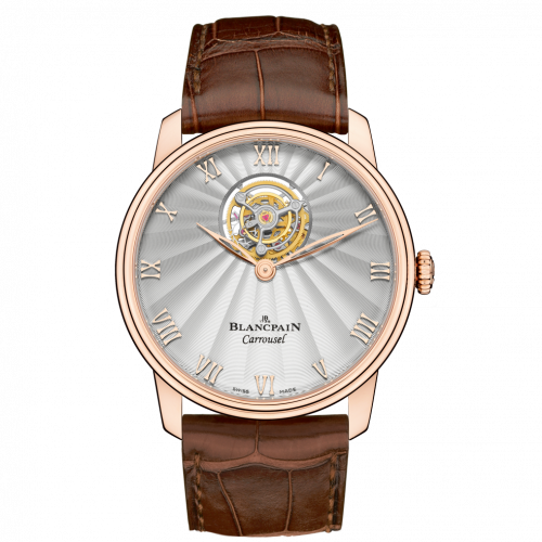 Blancpain Villeret Carrousel Volant Une Minute Red Gold