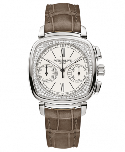 Patek Philippe Chronograph 7071 White Gold Silver