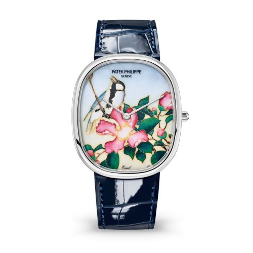 Patek Philippe Golden Ellipse 5738 White Gold Japanese Prints