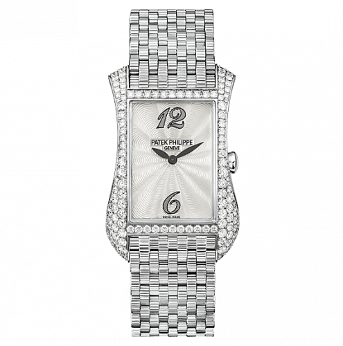 Patek Philippe Gondolo Serata 4972 White Gold Mother of Pearl Bracelet