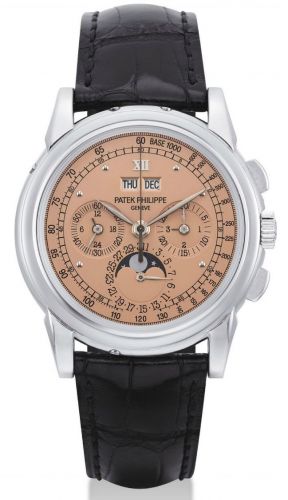 Patek Philippe Perpetual Calendar Chronograph 5970 Platinum Pink