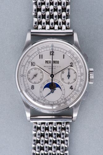 Patek Philippe Perpetual Calendar Chronograph 1518 Stainless Steel