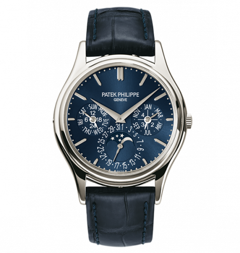 Patek Philippe Perpetual Calendar 5140 Platinum Blue