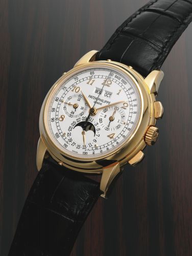 Patek Philippe Perpetual Calendar Chronograph 5970 Rose Gold Silver Breguet