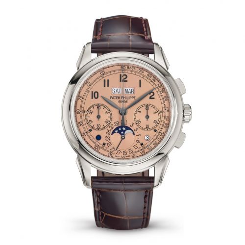 Patek Philippe Perpetual Calendar Chronograph 5270 Platinum Salmon
