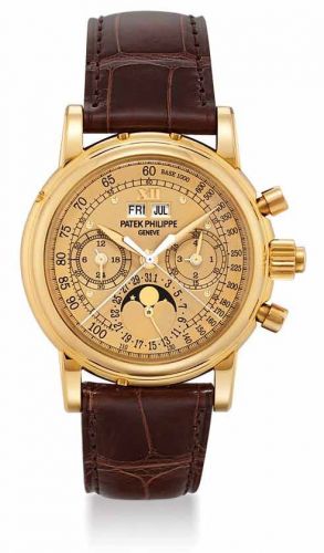 Patek Philippe  Perpetual Calendar Split Seconds Chronograph 5004J Gold