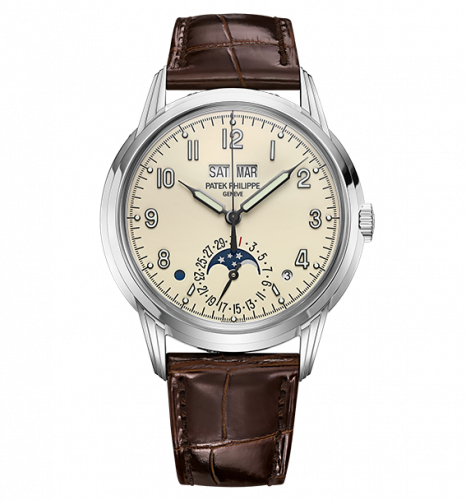 Patek Philippe Perpetual Calendar 5320 White Gold Cream